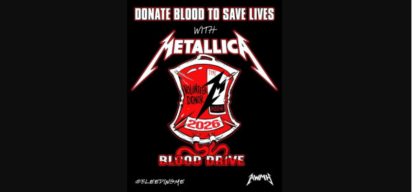 Οι Metallica καλούν τους Βρετανούς fans τους να γίνουν αιμοδότες και δότες πλάσματος