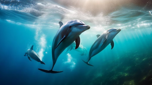 Δελφίνια: Ο «απίστευτος» τρόπος που επικοινωνούν με τα μωρά τους